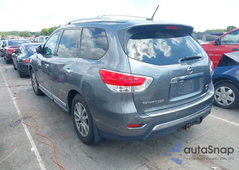 2015 Nissan Pathfinder Sl из США, поврежденный, VIN 5N1AR2MM8FC709412